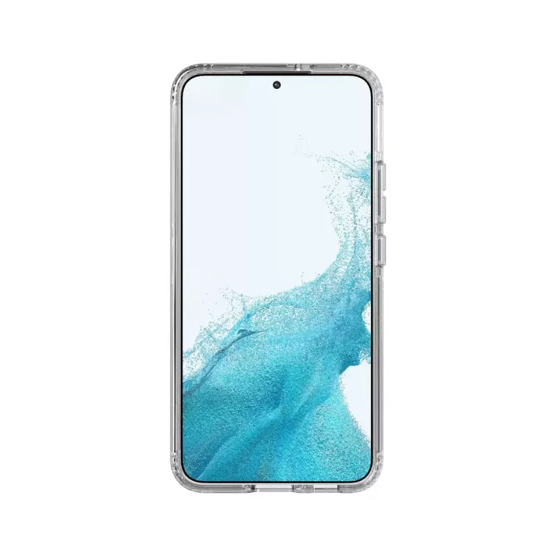 “Tech21 Evo Clear” mobiliojo telefono dėklas, permatomas, “Samsung Galaxy S22+” 16,8 cm