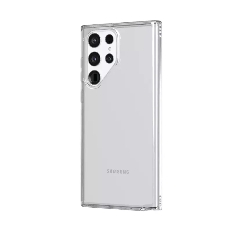 Tech21 Evo Clear mobiliojo telefono dėklas permatomas Samsung Galaxy S22 Ultra 15,5 cm