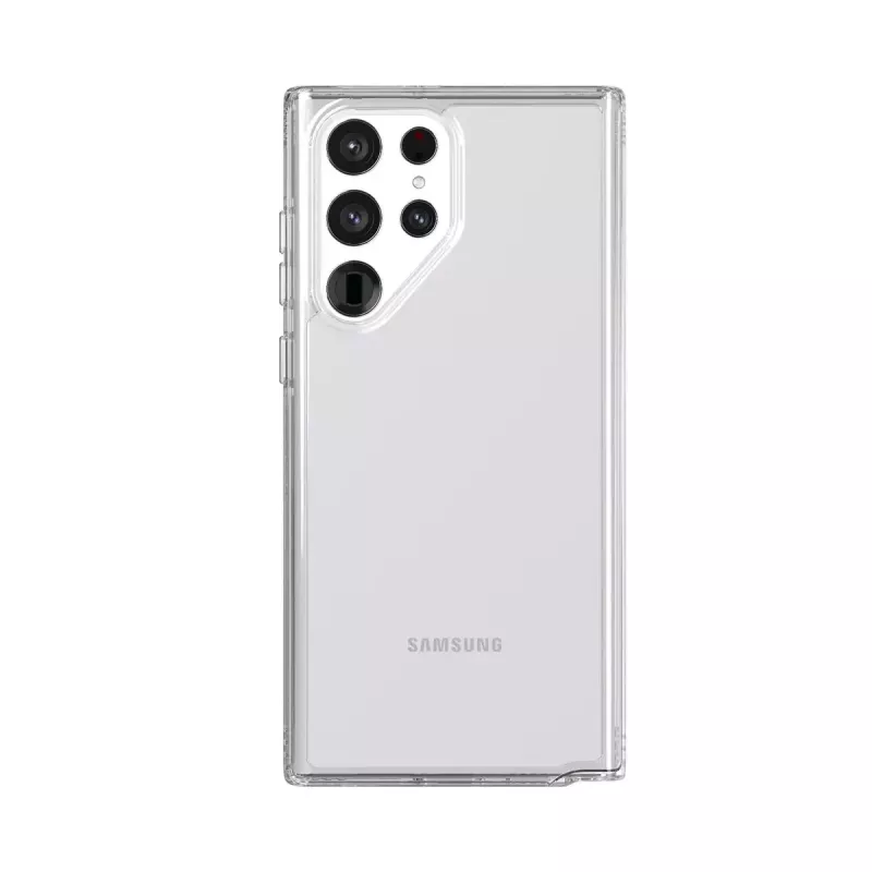 Tech21 Evo Clear mobiliojo telefono dėklas permatomas Samsung Galaxy S22 Ultra 15,5 cm