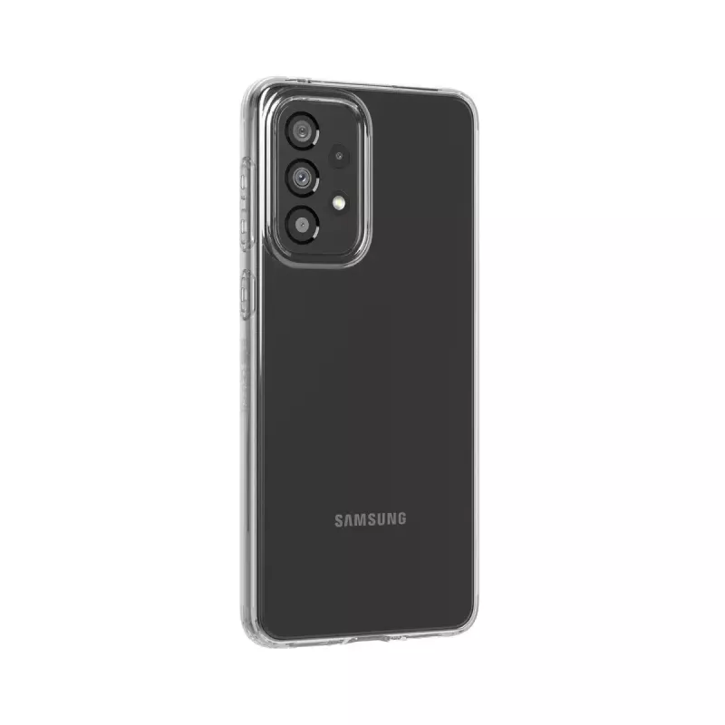 Tech21 EVOLITE SINGLETON-CLEAR mobiliojo telefono dėklas, skaidrus, lengvas dizainas