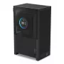 PC korpusas NZXT H2 Flow Small Form Factor (SFF) — Mini-ITX, 2x 2,5 col. skyrių, Grūdintas stiklas, Juoda, 181×263×435 mm