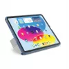 Planšetinis atverčiamas dėklas PIPETTO P052-51-V, skirtas iPad 10th Gen (10,9 col.) — mikropluoštas ir TPU, 5 pastatymo režimai