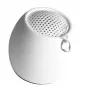 Nešiojamas mono garsiakalbis Boompods Zero — baltas, 3 W RMS, 3 cm garsiakalbis, IPX6, 5 val. baterija