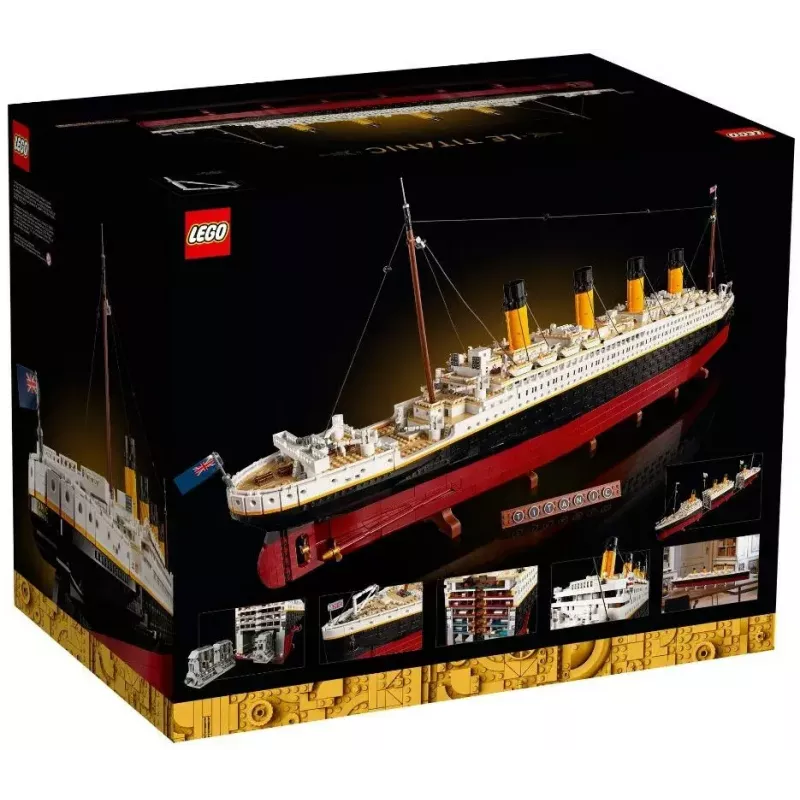 LEGO rinkinys ICONS 10294 Titanic modelio kopija — 9 090 detalių, 18+