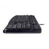 Klaviatūros ir pelės rinkinys Logitech Desktop MK120