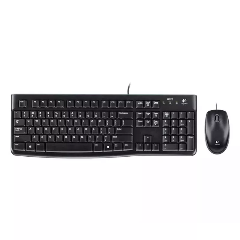 Klaviatūros ir pelės rinkinys Logitech Desktop MK120