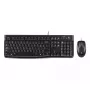Klaviatūros ir pelės rinkinys Logitech Desktop MK120