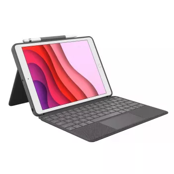 Klaviatūros dėklas Logitech Combo Touch, skirtas iPad 7, 8, 9 kartos