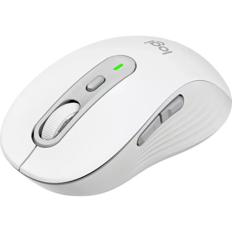 Logitech MK950 Signature plonas klaviatūra su pele, biuro, RF belaidis + Bluetooth, QWERTY danų/suomių/norvegų/švedų, baltas