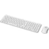 Logitech MK950 Signature plonas klaviatūra su pele, biuro, RF belaidis + Bluetooth, QWERTY danų/suomių/norvegų/švedų, baltas