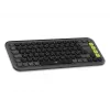 Klaviatūros ir pelės rinkinys Logitech POP Icon QZERTY Bluetooth Mini Grafitas Žalia