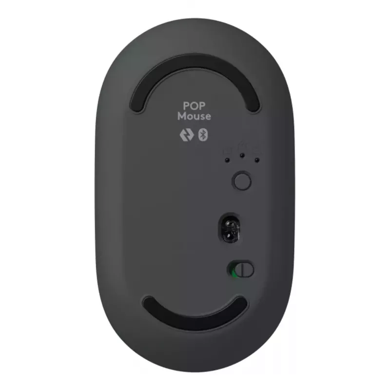 Klaviatūros ir pelės rinkinys Logitech POP Icon QZERTY Bluetooth Mini Grafitas Žalia