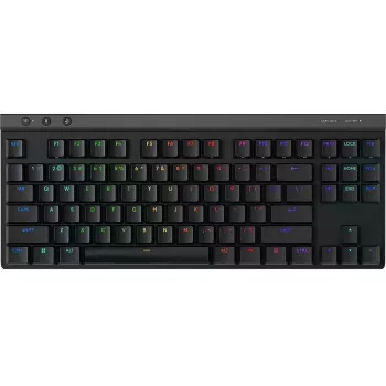 Mechaninė be skaičių klaviatūros žaidimų klaviatūra „Logitech G515 LIGHTSPEED TKL“, juoda, Vengriška išdėstymas
