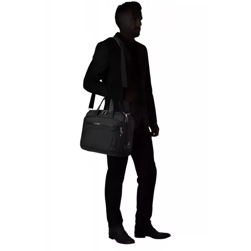 Portfelis Samsonite PRO-DLX 6 39,6 cm išplečiamas juodas