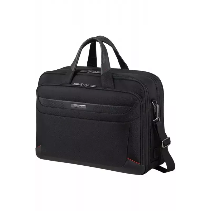 Portfelis Samsonite PRO-DLX 6 43.9 cm juodas išplečiamas