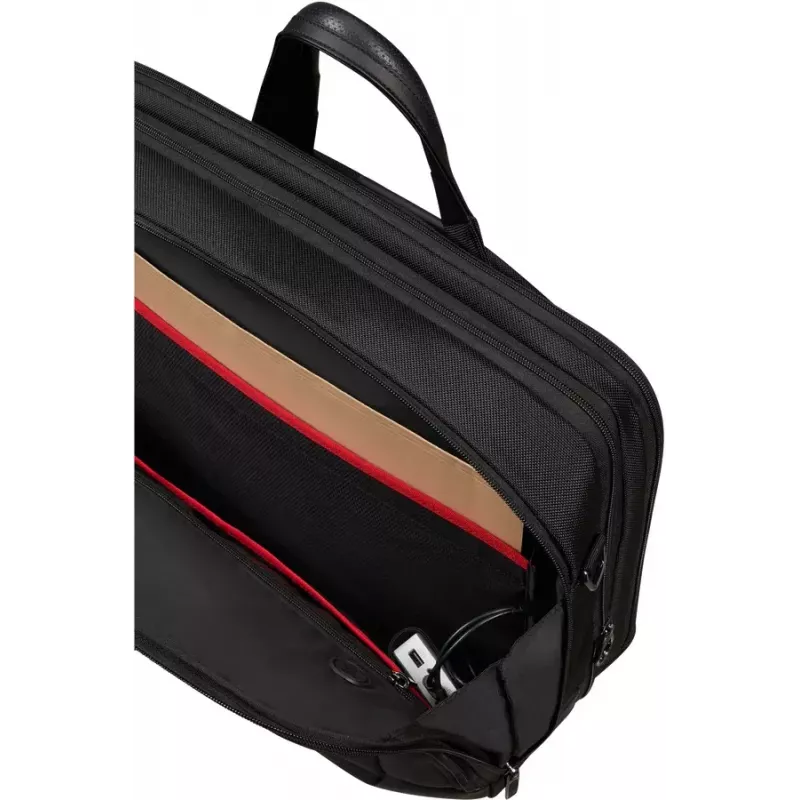 Portfelis Samsonite PRO-DLX 6 43.9 cm juodas išplečiamas