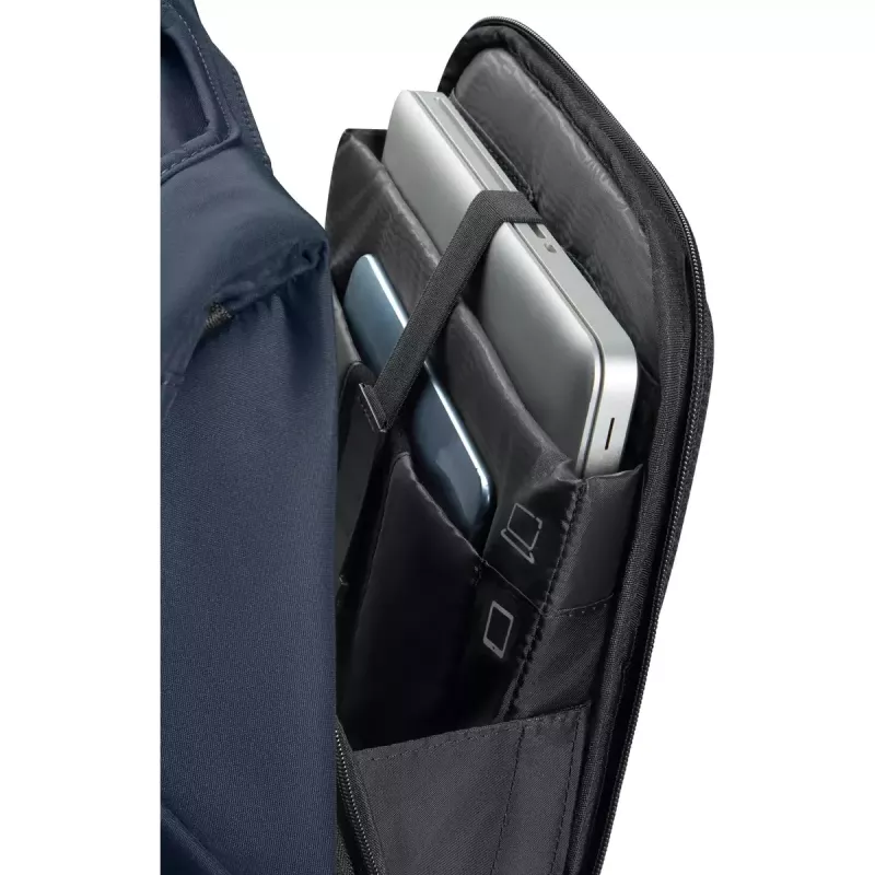 Casual kuprinė Samsonite Securipak 2.0 mėlyna 100 % perdirbtas PET