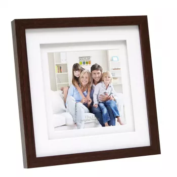Vienetinis nuotraukų rėmelis Deknudt S65KQ1 Rudas 225x225 mm