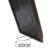 Vieno paveikslo rėmelis Deknudt S65KQ1 Ruda 20x30