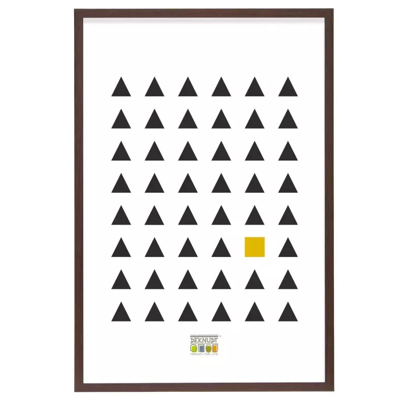 Vieno paveikslėlio rėmelis Deknudt S44CH4 Rudas 150x200 mm