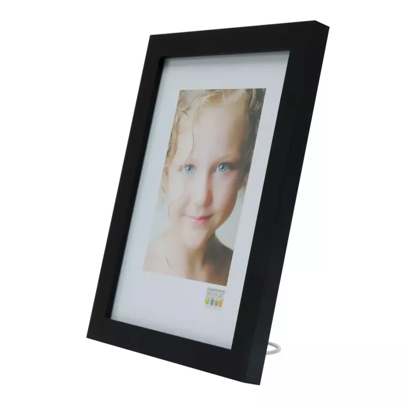 Vienas paveikslėlio rėmelis Deknudt S44CF2 Juodas 20X30 Stiklas MDF