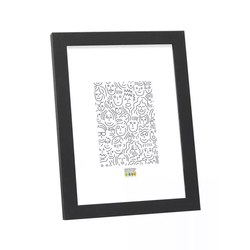 Vienas paveikslėlio rėmelis Deknudt S44CF2 Juodas 20X30 Stiklas MDF