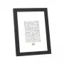 Vienas paveikslėlio rėmelis Deknudt S44CF2 Juodas 30X45 Stiklas MDF