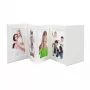 Nuotraukų albumas Deknudt Leporello White 8 lakštų 13 x 18 cm