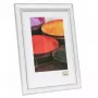 Viengubas nuotraukų rėmelis Deknudt S221H3 juodas baltas medinis 180x230mm