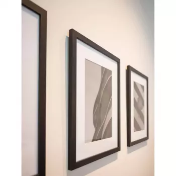 Vienetinis paveikslėlių rėmelis Deknudt S66KF2 P1 Juoda 30x45