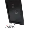 Vienetinis paveikslėlių rėmelis Deknudt S66KF2 P1 Juoda 30x45
