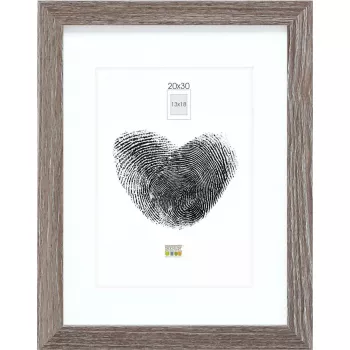 Nuotraukų rėmelis Deknudt S66KH3 Wood Pilka Oak 20x30 cm su paspartu