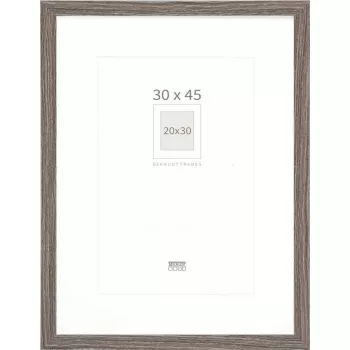 Nuotraukų rėmelis Deknudt S66KH3 Medis Pilkas Ąžuolas 30x45 su paspartu