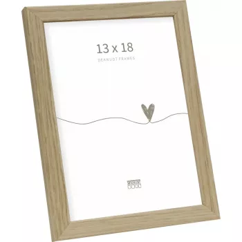 Nuotraukų rėmelis Deknudt S47CJ1 13x18 cm Solid Oak — medinis portretinis rėmelis
