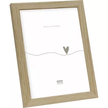 Nuotraukų rėmelis Deknudt S47CJ1 iš natūralaus ąžuolo A4 formatui (21 x 29,7 cm)