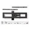 TV laikiklio stovas Nedis TVWM1550BK 94–177,8 cm (37–70 colių) ekranams, maks. VESA 600x400, maks. apkrova 25 kg, juodas