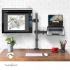Monitoriaus laikiklis Nedis MMSISNB110BK 81,3 cm 32 colių Stalinis Juodas