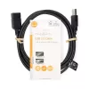 USB kabelis Nedis CCGL60010BK20 1m USB 2.0 Juodas