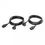 Kabelio priedas UPS Eaton CBLATSIN16X2, juodas, 60×30×50 mm