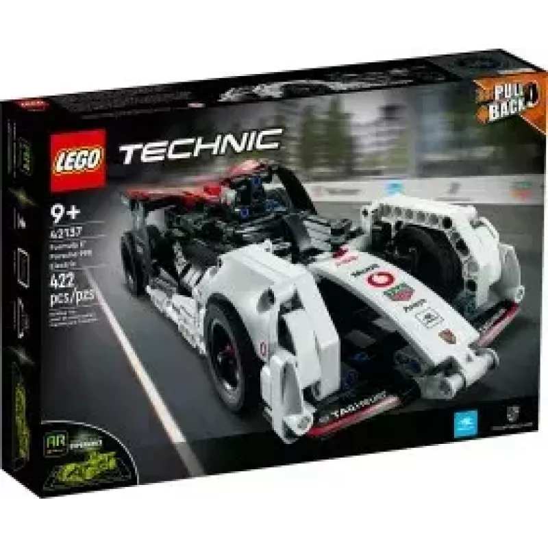 LEGO kaladėlių rinkinys Formula E Porsche 99X Electric modelis 42137 – konstravimo žaislų rinkinys