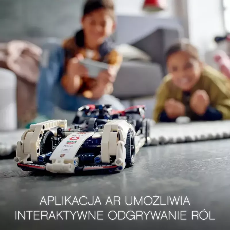 LEGO kaladėlių rinkinys Formula E Porsche 99X Electric modelis 42137 – konstravimo žaislų rinkinys