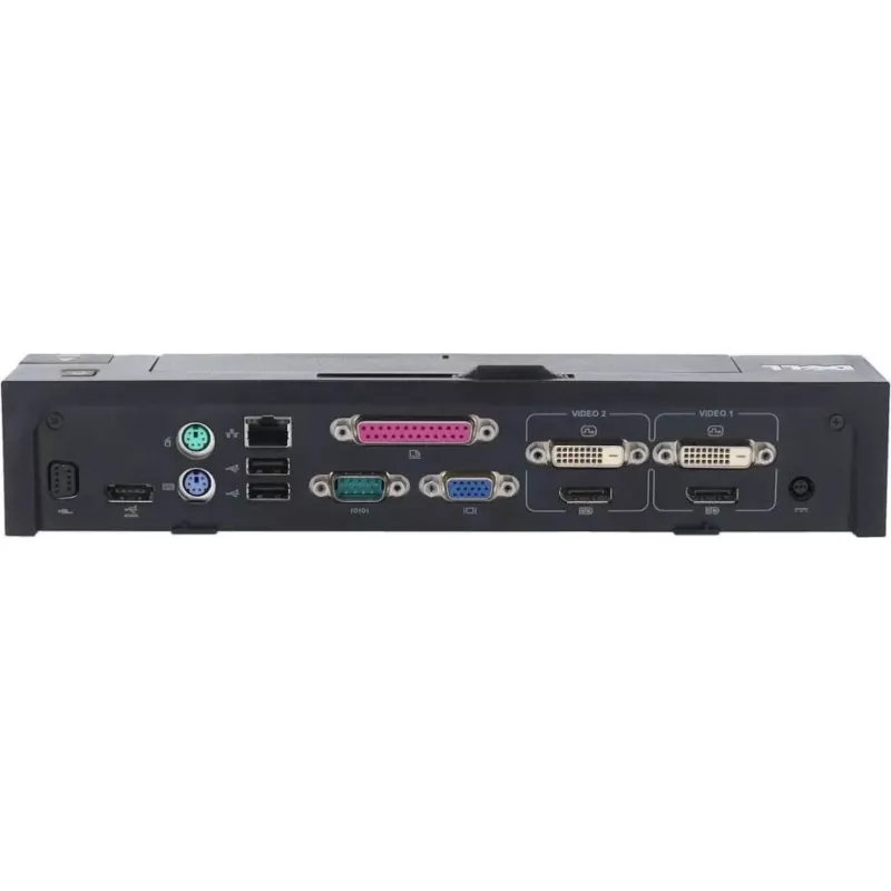 Dell E-Series USB-C Power Delivery Dual Display prijungimo stotelė