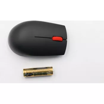Belaidė pelė Lenovo 03X7597 — kompaktiškas ergonominis dizainas, USB imtuvas, optinis jutiklis