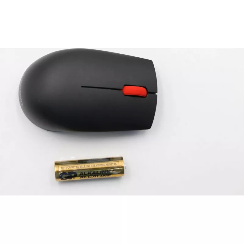 Belaidė pelė Lenovo 03X7597 — kompaktiškas ergonominis dizainas, USB imtuvas, optinis jutiklis