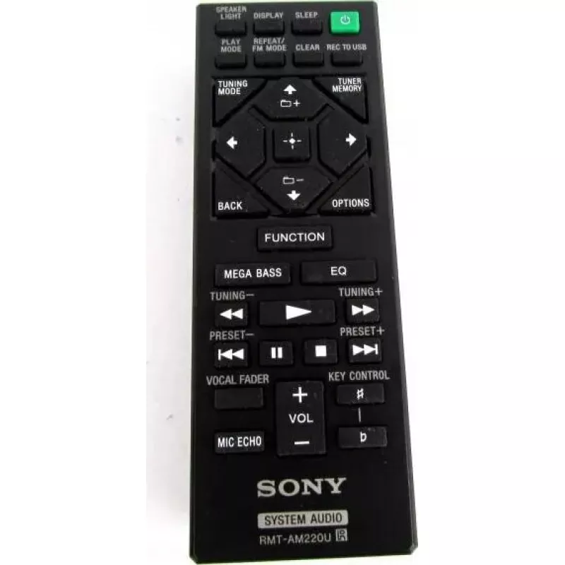 Nuotolinio valdymo pultas Sony RMT-AM420U, suderinamas su įvairiais Sony įrenginiais — pakaitinis pultelis