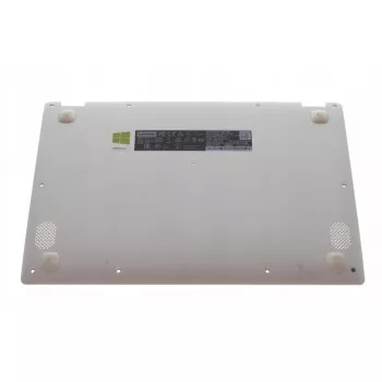Apatinis korpusas Lenovo 3N 80WG, baltas — pakaitinis dugno dangtis