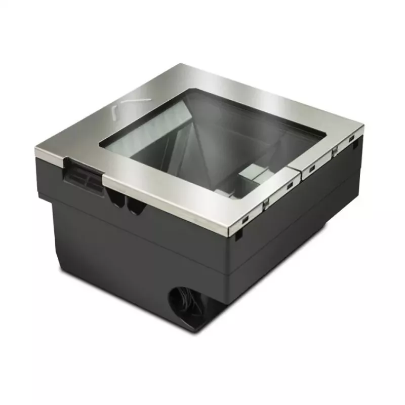 Stacionarus brūkšninių kodų skaitytuvas Datalogic Magellan 3550HSi — 1D/2D LED skaitytuvas, laidinis USB, juoda/sidabrinė, 980 g
