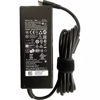 Dell VRJN1 kintamosios srovės adapteris, 90 W, 19.5 V, skirtas „Dell“ nešiojamiesiems kompiuteriams, modelis VRJN1, 90 W galia, 19.5 V išėjimas