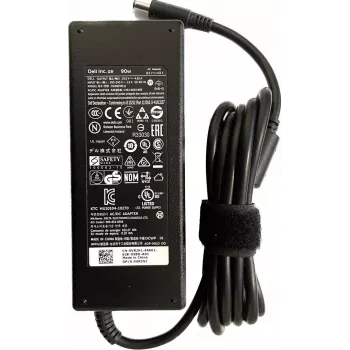 Dell VRJN1 kintamosios srovės adapteris, 90 W, 19.5 V, skirtas „Dell“ nešiojamiesiems kompiuteriams, modelis VRJN1, 90 W galia, 19.5 V išėjimas