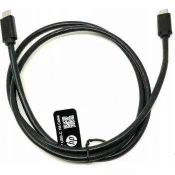 USB-C į USB-C laidas HP L65253-001, 1 m, USB-C patinas — duomenų ir maitinimo jungtis